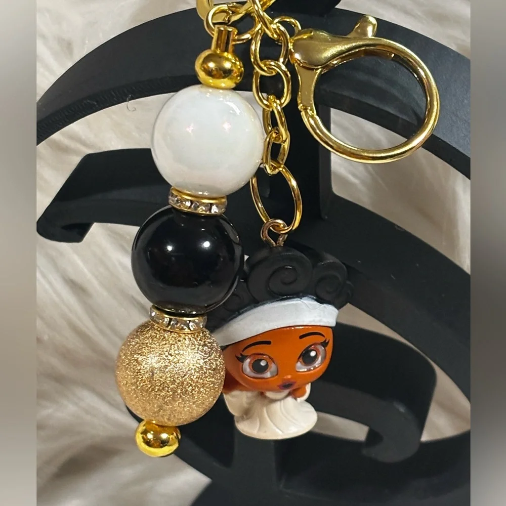 Disney Calliope Doorables Keychain/ Bag Charm Handmade